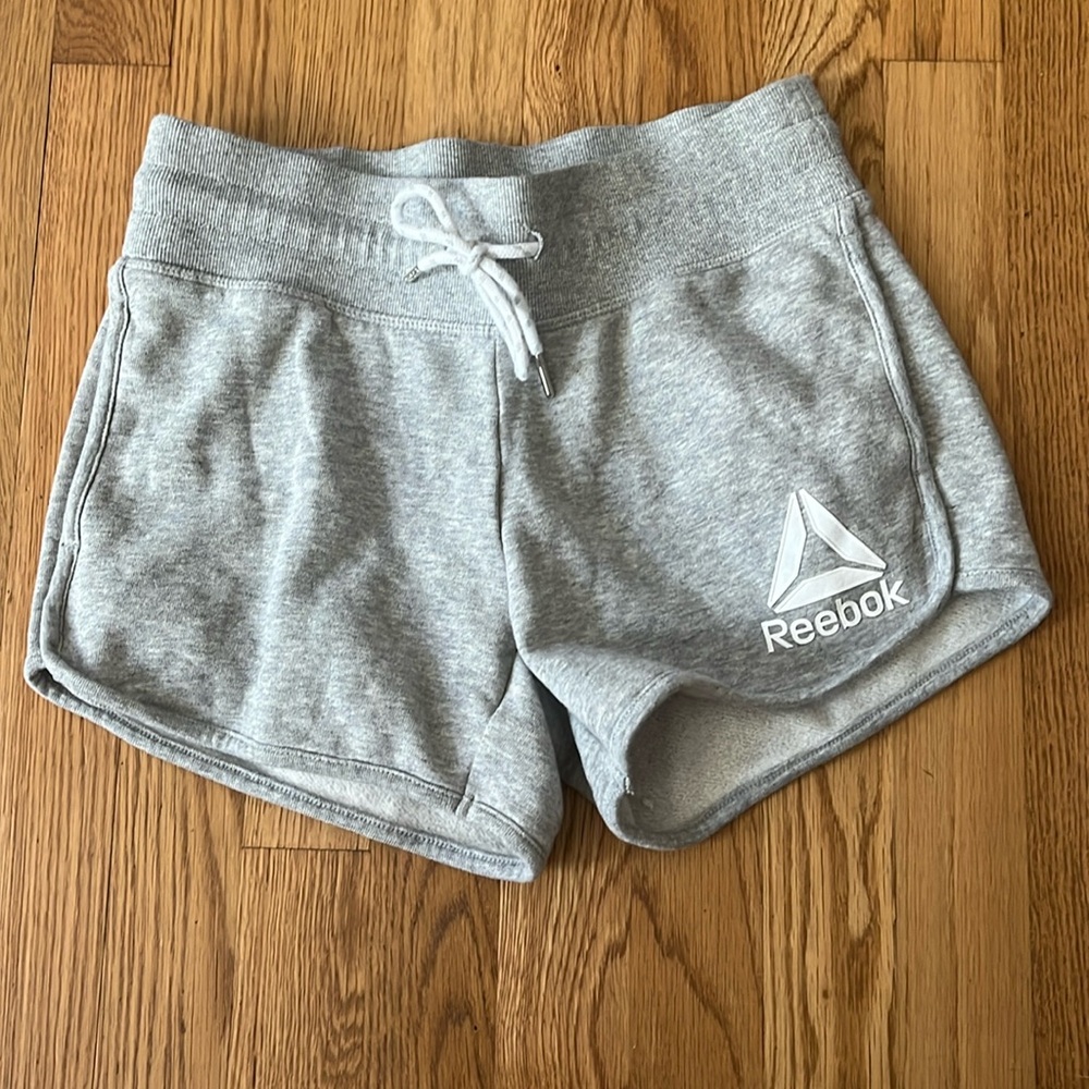 REEBOK Gray Sweat-shorts